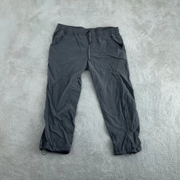 Eddie Bauer Womens Size 12 Gray Nylon/Spandex Lightweight Pants  3426 - Picture 1 of 10